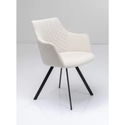 KARE Design Stühle-Drehstuhl Coco Creme