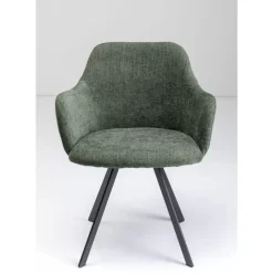 KARE Design Stühle-Drehstuhl Lady Loco Coco Grun