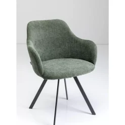 KARE Design Stühle-Drehstuhl Lady Loco Coco Grun