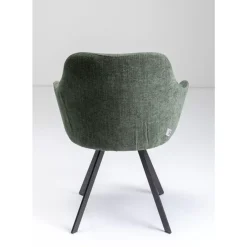 KARE Design Stühle-Drehstuhl Lady Loco Coco Grun