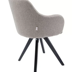 KARE Design Stühle-Drehstuhl Lady Loco Taupe