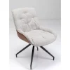 KARE Design Stühle-Drehstuhl Lori Grau Braun