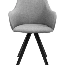 KARE Design Stühle-Drehstuhl Madame Grau