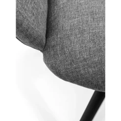 KARE Design Stühle-Drehstuhl Madame Grau