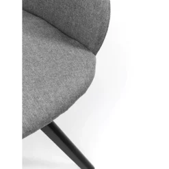 KARE Design Stühle-Drehstuhl Madame Grau