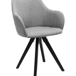 KARE Design Stühle-Drehstuhl Madame Grau