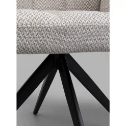 KARE Design Stühle-Drehstuhl Thinktank Grau