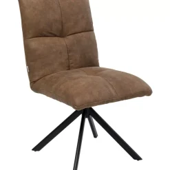 KARE Design Stühle-Drehstuhl Toronto Braun