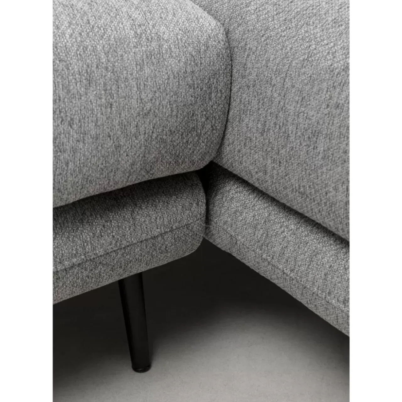 KARE Design Sofas & Couches-Ecksofa Amalfi Links Grau 275Cm