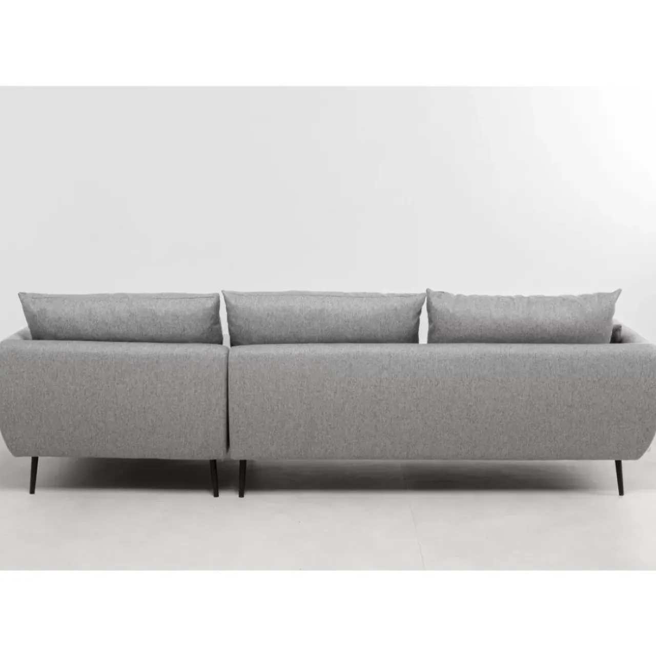KARE Design Sofas & Couches-Ecksofa Amalfi Links Grau 275Cm