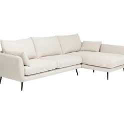KARE Design Sofas & Couches-Ecksofa Amalfi Rechts Creme 275Cm