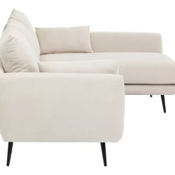 KARE Design Sofas & Couches-Ecksofa Amalfi Rechts Creme 275Cm