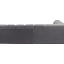 KARE Design Sofas & Couches-Ecksofa Belami Grau Links
