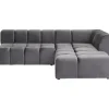 KARE Design Sofas & Couches-Ecksofa Belami Grau Rechts