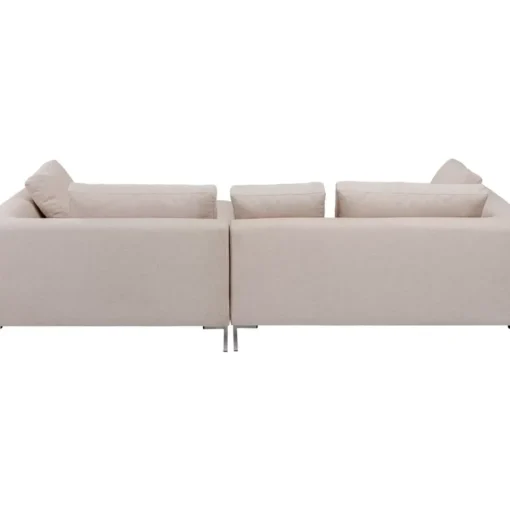 KARE Design Sofas & Couches-Ecksofa Gianni Creme Rechts