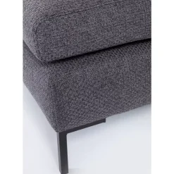 KARE Design Sofas & Couches-Ecksofa Gianni Dolce Dunkelgrau Links