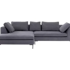 KARE Design Sofas & Couches-Ecksofa Gianni Grau Links