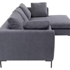 KARE Design Sofas & Couches-Ecksofa Gianni Grau Rechts