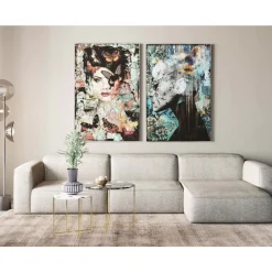 KARE Design Sofas & Couches-Ecksofa Henry Creme Rechts 285X170Cm