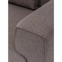 KARE Design Sofas & Couches-Ecksofa Infinity Dolce Braun Links
