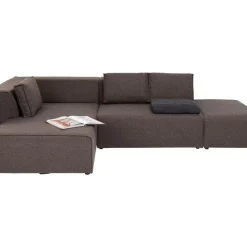KARE Design Sofas & Couches-Ecksofa Infinity Dolce Braun Links