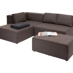 KARE Design Sofas & Couches-Ecksofa Infinity Dolce Braun Links