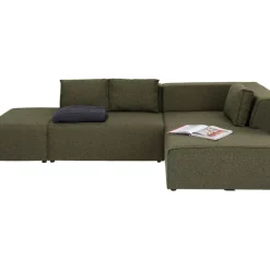 KARE Design Sofas & Couches-Ecksofa Infinity Dolce Grun Rechts