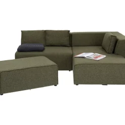 KARE Design Sofas & Couches-Ecksofa Infinity Dolce Grun Rechts