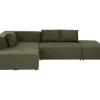 KARE Design Sofas & Couches-Ecksofa Infinity Dolce Grun Links