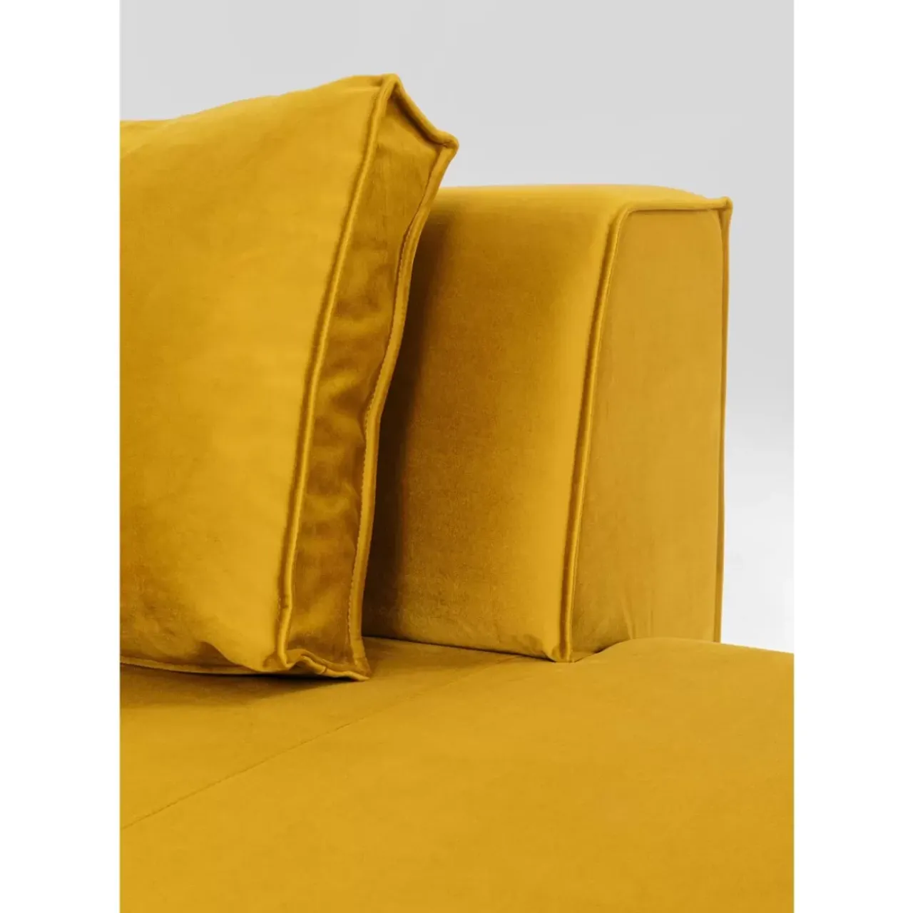 KARE Design Sofas & Couches-Ecksofa Infinity Ottomane Amber Rechts