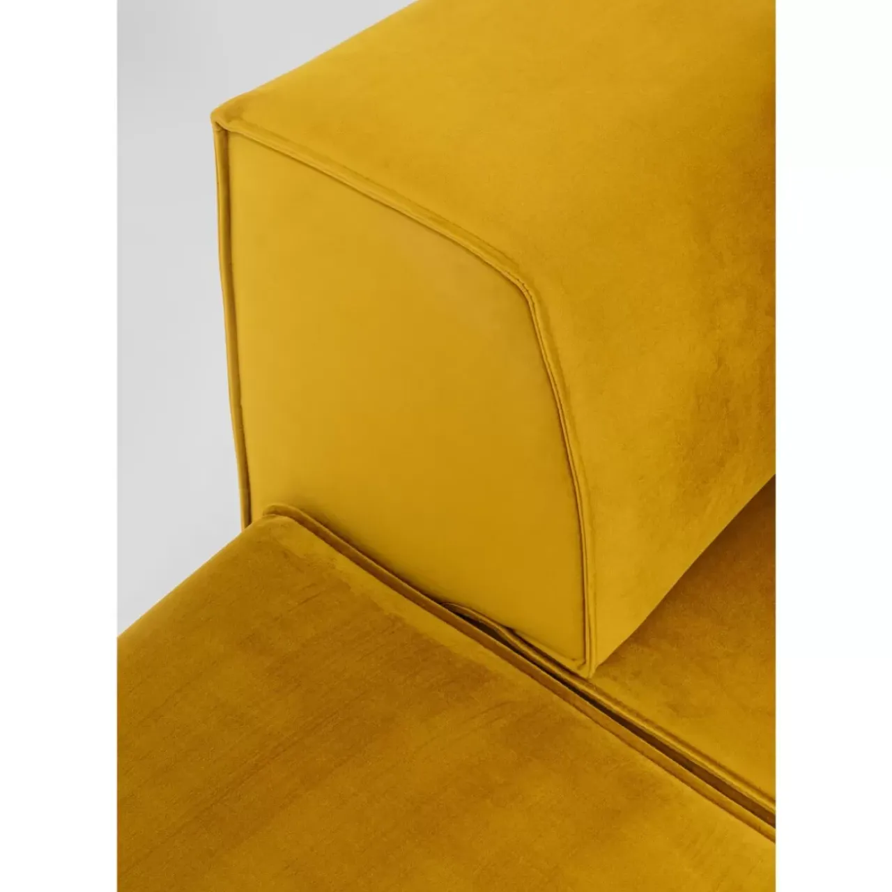 KARE Design Sofas & Couches-Ecksofa Infinity Ottomane Amber Rechts