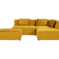 KARE Design Sofas & Couches-Ecksofa Infinity Ottomane Amber Rechts