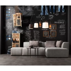 KARE Design Sofas & Couches-Ecksofa Infinity Ottomane Grau Rechts