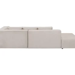 KARE Design Sofas & Couches-Ecksofa Infinity Ottomane Creme Rechts