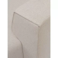 KARE Design Sofas & Couches-Ecksofa Infinity Ottomane Creme Rechts