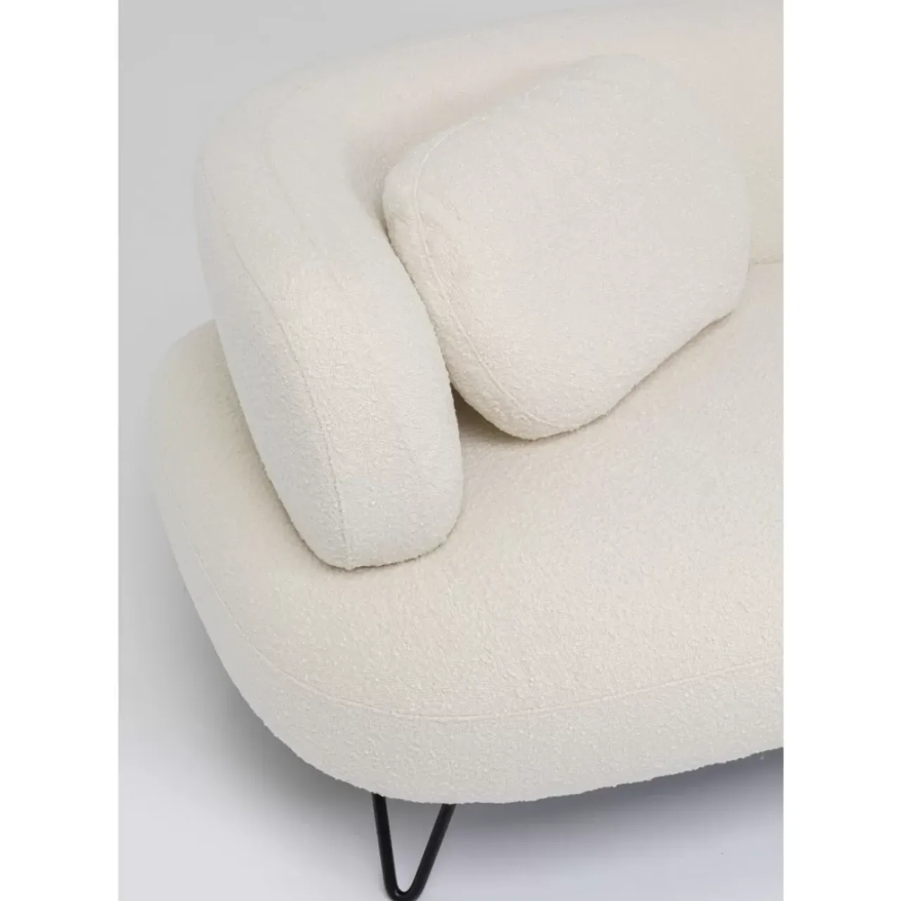 KARE Design Sofas & Couches-Ecksofa Peppo Weis