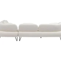 KARE Design Sofas & Couches-Ecksofa Peppo Weis
