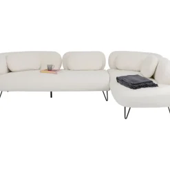 KARE Design Sofas & Couches-Ecksofa Peppo Weis