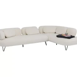 KARE Design Sofas & Couches-Ecksofa Peppo Weis