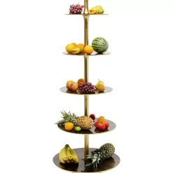 KARE Design Geschirr & Tischaccessoires-Etagere Lovely Brass 162Cm