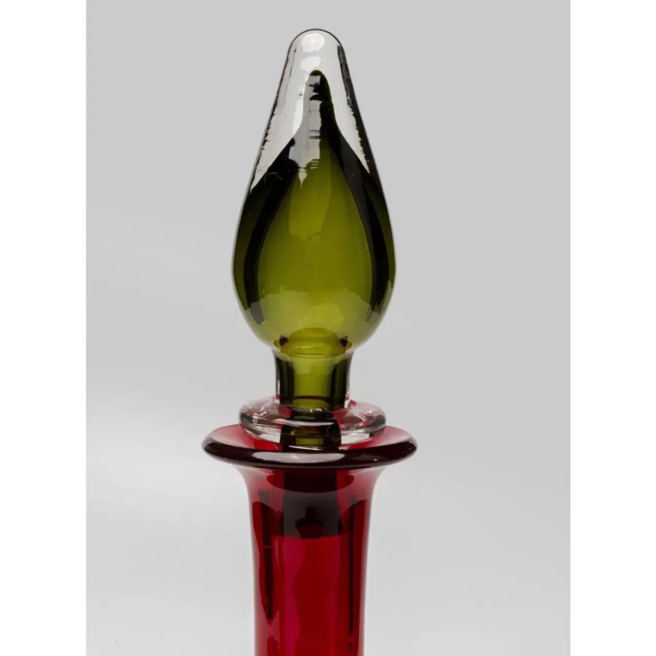 KARE Design Aufbewahrung & Ordnung-Flasche Honeymoon Lid Rot 33