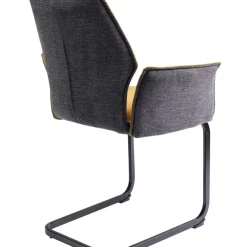 KARE Design Stühle-Freischwinger Brego Senf