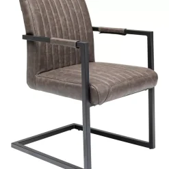 KARE Design Stühle-Freischwinger Thamos Braun