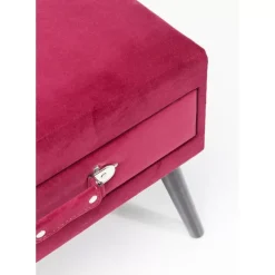 KARE Design Stühle-Fushocker Drawer Rot
