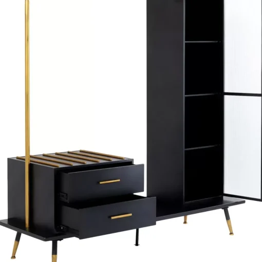 KARE Design Kleinmöbel & Sonstiges-Garderobenschrank La Gomera 170X180Cm