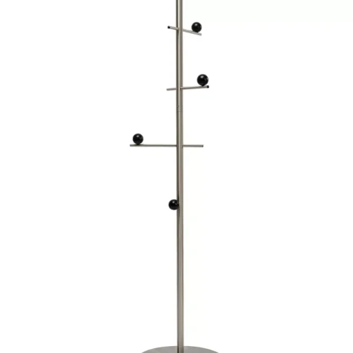 KARE Design Kleinmöbel & Sonstiges-Garderobenstander Balance Chrom 174Cm