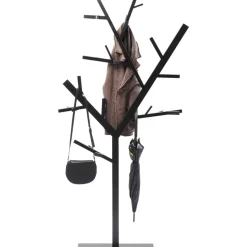 KARE Design Kleinmöbel & Sonstiges-Garderobenstander Technical Tree Schwarz