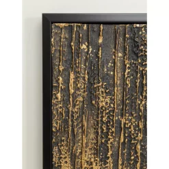 KARE Design Bilder-Gerahmtes Bild Abstract Schwarz 80X120Cm