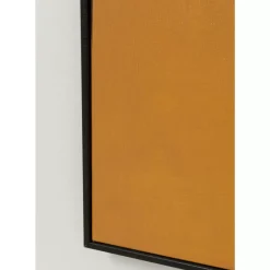 KARE Design Bilder-Gerahmtes Bild Abstract Shapes Gelb 113X113Cm