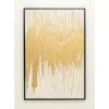 KARE Design Bilder-Gerahmtes Bild Abstract Weis 80X120Cm